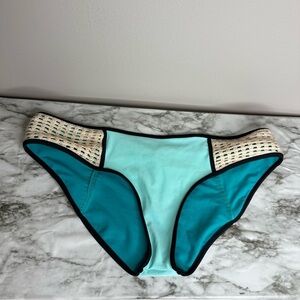 Colorblock bikini bottoms